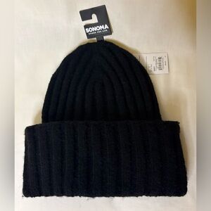 Sonoma black knit hat